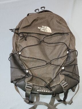 The North Face Borealis Backpack in Charcoal Gray